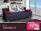 Kanapa tapczan rozkładana DOMINO 2 sofa hit