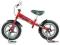 Rowerek biegowy pompowane koła 12' czerwony