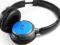 MusicMan Basshead blue MP3 Stereo Headphone