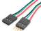 KABEL TAŚMA ŻEŃSKO-MĘSKI 4 PIN L=20CM (290)