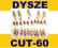 DYSZE DO CUT CUT-60 CUT60 PRZECINARKI PLAZMOWEJ