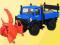 KIBRI 14997 Unimog z pługiem do odśnieżania