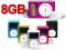 ODTWARZACZ MP3 LCD KLIPS FM  CZYTNIK+ 8 GB RÓŻOWY