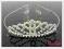 Diadem tiara korona opaska cyrkonie śłub - 43