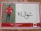 Nick DASOVIĆ Autograf KANADA / CHARYTATYWNA