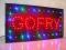 GOFRY REKLAMA LED NEON BANER tablica szyld GOFRY REKLAMA LED NEON BANER tablica szyld