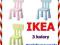 IKEA krzesełko dziecięcę MAMMUT 113 TANIO
