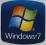 2x Oryginalna Naklejka Windows 7 17.5x17.5mm