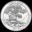 2013 25c Parki USA - Great Basin w Nevada - P