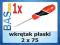 Wkrętak płaski 2x75 _#15145