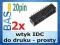 Gniazdo _ wtyk IDC do druku _ proste _ 20pin _2szt