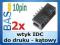 Gniazdo _ wtyk IDC do druku _ kątowe _ 10pin _2szt