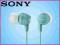SONY MDR-EX10LP SŁUCHAWKI DOKANAŁOWE WKŁADKI W24H