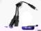 rozgałęziacz trójnik  wt  / 2 gn mini jack 3,5