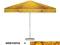 Parasol ogrodowy FLORES 3,5m + podstawa 100%PL