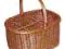 KOSZ WIKLINOWY NA BUTELKI, KOSZ PIKNIKOWY