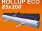 ROLL UP 85x200 stojak reklamowy, ROLL-UP