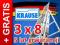 Drabiny drabina aluminiowa 3x8 KRAUSE + GRATIS