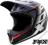 FOX RAMPAGE KASK FULLFACE r.XL BLACK WHITE 2014 RT