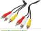 KABEL 3xRCA - 3xRCA AUDIO-VIDEO 2.5m FV W-WA