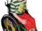 Przejażdżka wózkiem inwalidzkim 'sport ekstremalny