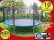 TRAMPOLINA OGRODOWA 427CM +GRATIS SIATKA DRABINKA