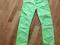 Zielone dziewczęce  spodnie BLUE EFFECT r. 146