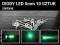 Dioda diody LED 5mm Zielona 14000mcd 10szt