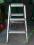 PODEST ALUMINIOWY 3STOPNIOWY -DRABINKA  DUŻA