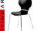 Krzesło FORM czarne ikona designu LIVING ART