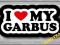 I LOVE MY GARBUS - NAKLEJKA VW 10cm + GRATISY