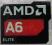 Naklejka Amd A6 Elite  19.5x16.5mm