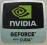 Naklejka Nvidia Geforce With Cuda 18x18mm