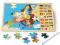 Puzzle EUROPA Z FLAGAMI Puzzli 26 Flag MONTESSORI