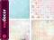 Papiery scrapbooking 30,5x30,5  2 str. DUŻO WZORÓW
