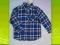 KOSZULA FLANELOWA MODNA KRATA 164