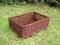 SKRZYNKA WIKLINOWA, KOSZ LADOWY BARWIONY 60x40