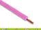 Przewód LgY 1.0mm2 różowy - 1mb. 2szt.