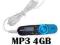 MP3 PAMIĘĆ 4GB BASS WEJŚCIE USB KOLORY