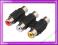 PRZEJŚCIÓWKA ADAPTER 3x CHINCH / 3x CHINCH X