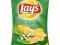 Lays zielona cebulka chipsy ziemniaczane 80g