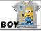 NEXT JESIEŃ T-SHIRT SHORT MINION 3-6 M