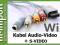 Kabel AV S-video HDTV Nintento Wii audio wideo