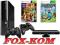 XBOX 360 E 250GB KINECT+MINECRAFT+2xPAD 21 GIER !
