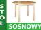 ##OKRĄGŁY STÓŁ 80 CM##DREWNIANY##