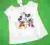 *H&amp;M* _MICKEY I MINNIE _BLUZKA _biel _62 WYPRZ