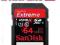 SanDisk SDXC 64GB Extreme HD Video Class10 45 MB/s