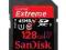 SanDisk SDXC 128GB Extreme HD Video Class10 45 MB/