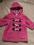 NEXT PŁASZCZYK KURTKA POLAR PINK 6-9 M