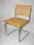 KRZESŁO RAFIA + CHROM  proj. M.BREUER  3szt